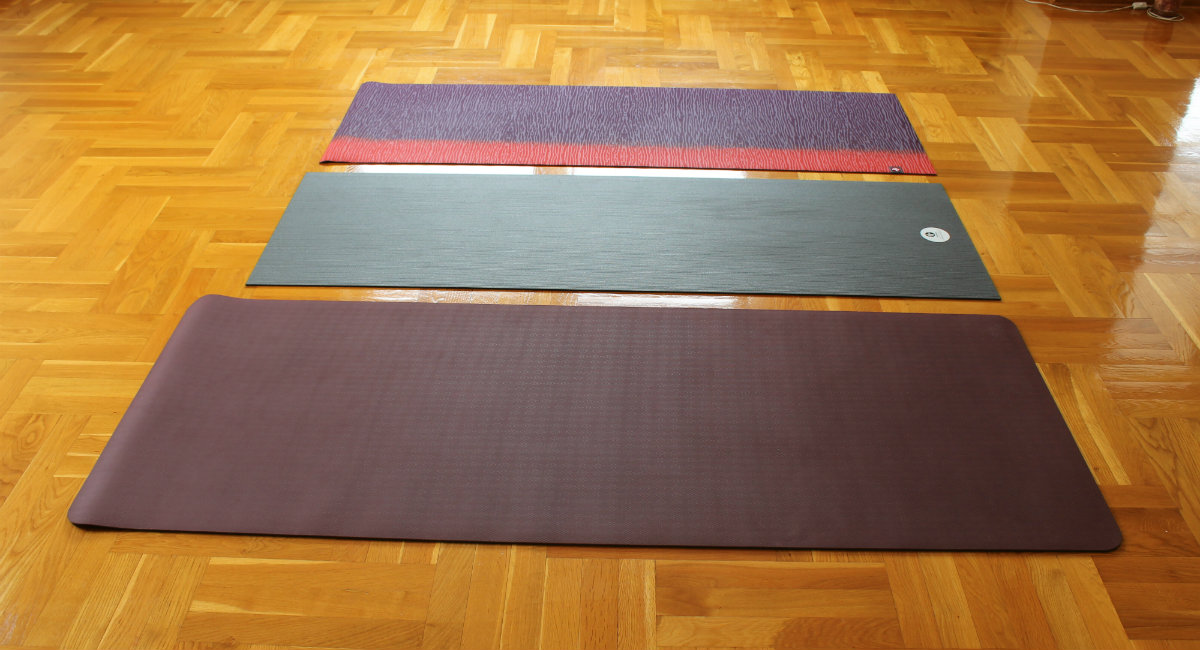 Manduka ProLite vs Manduka EkoLite vs Prana ECO Large