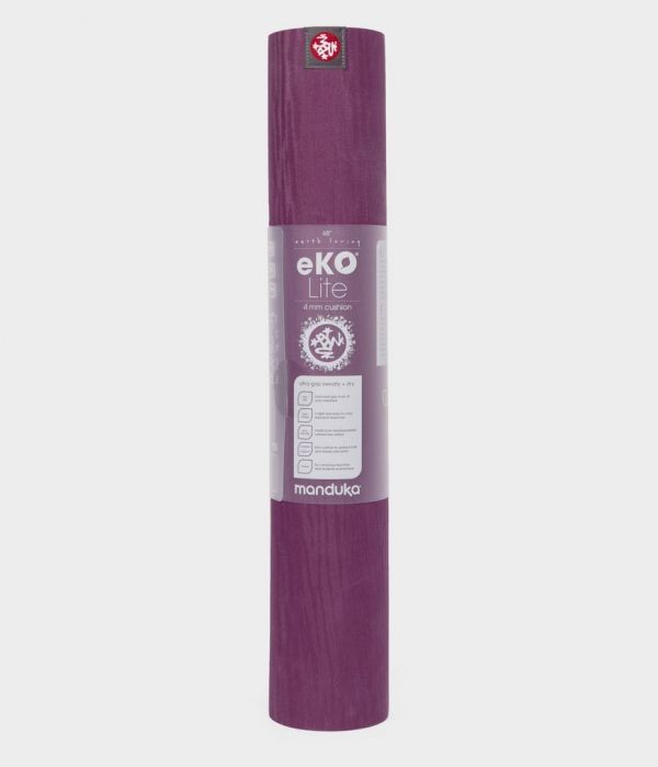 Manduka Eko Lite 4mm Acai Joga prostirka