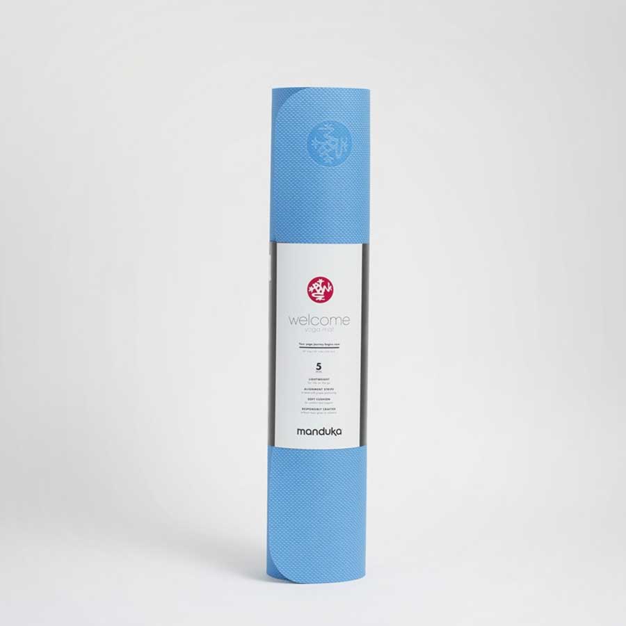 Manduka Welcome Pure Blue Joga prostirka Manduka Welcome Pure Blue Joga prostirka