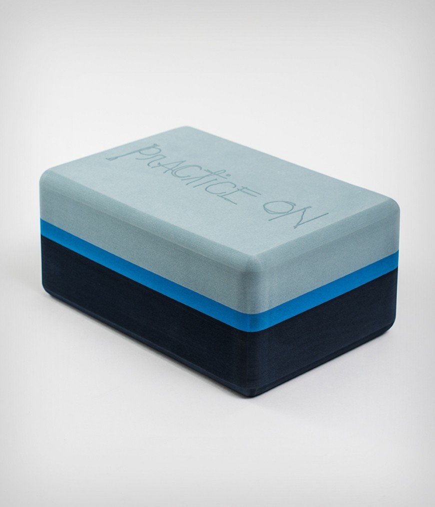 Manduka Recycled Foam Joga Blok Cueva Azul Manduka Recycled Foam Joga Blok Cueva Azul