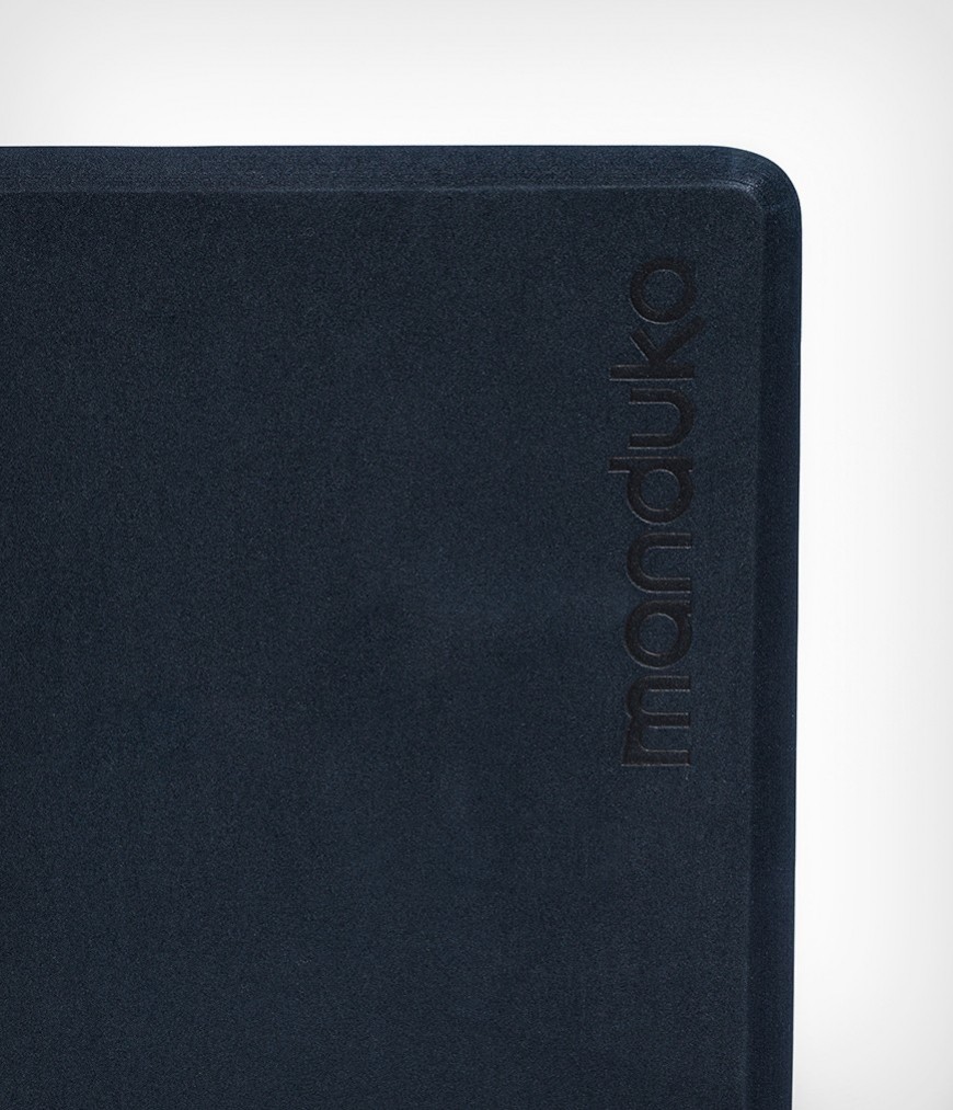 Manduka Recycled Foam Joga Blok Cueva Azul