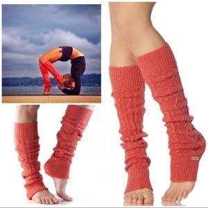 toesox leg warmer knee high grejaci za noge coral