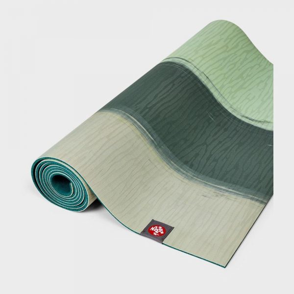 Manduka Eko Lite 4mm Green Ash Stripe