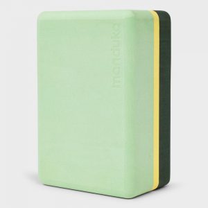 Manduka Recycled Foam Joga Blok Green Ash