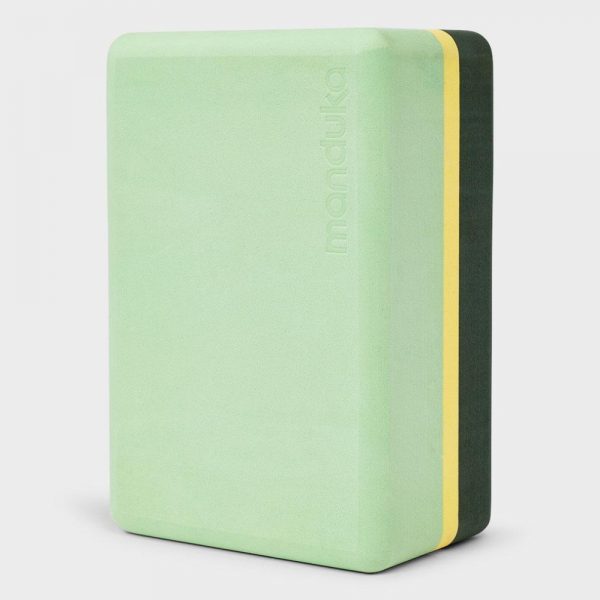 Manduka Recycled Foam Joga Blok Green Ash